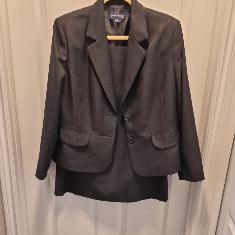 Evan Picone Women's Charcoal Suit Jacket